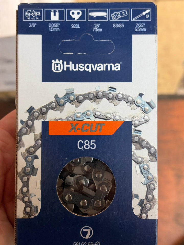 Husqvarna Chainsaw Chain for 28″ Bar 3/8″ – 1.5 mm, 92 DL