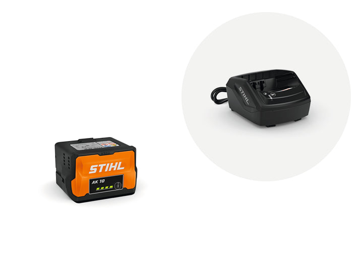 STIHL AK 10 Starter Set – Battery and AL 101 Charger