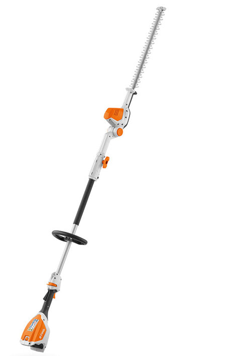 STIHL HLA 56 Long-reach hedge trimmer - 135° adjustable cordless long-reach hedge trimmer with 18" / 45 cm blade length