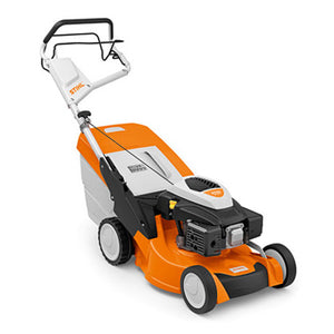 STIHL RM 650 T Versatile petrol lawn mower with 3-in-1 cutting system