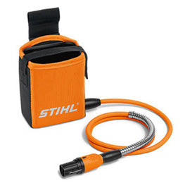 STIHL AP holster with connecting cable - Use in conjunction with AP battery belt