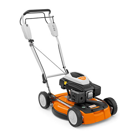 STIHL RM 4 RT Robust petrol mulching mower with 1-speed drive from Maurice Allen